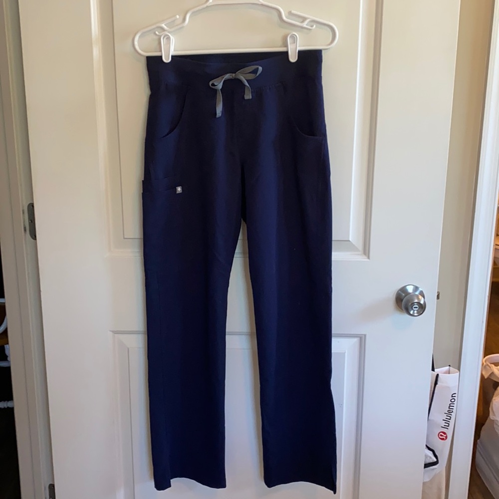 Figs Cargo scrub pants Navy